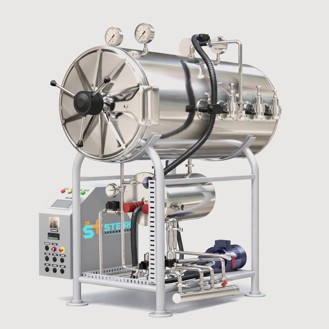 Our horizontal autoclave is designed for efficient sterilization in hospitals, laboratories, and pharmaceutical companies. As a trusted medical sterilization machine manufacturer, we supply high-capacity autoclaves built for safe and reliable operation. The system ensures consistent sterilization results with strong construction and easy control features. It is suitable for healthcare environments where performance and durability are essential.