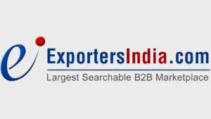 ExportersIndia logo representing an Alibaba alternative India for manufacturers and exporters looking for websites like Alibaba in India with B2B listings, export visibility, and buyer connections.